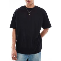 ASOS DESIGN essential oversized t-shirt in black