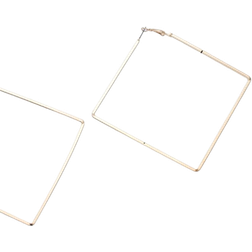 Shein par Sexig verdriven Metallic Geometrisk Fyrkant Ring rhngen Fr kvinnor