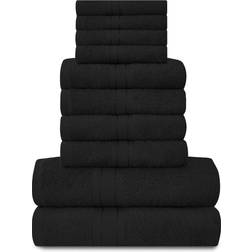 Lions Gaveno Cavailia Toronto Towel Black (120x70cm)