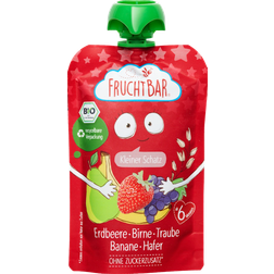 Fruchtbar Quetschie Kleiner Schatz Erdbeer Birne Traube Hafer 100g 1pak