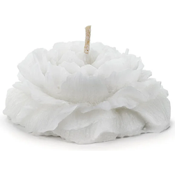 PartyDeco Flytande Ljus Pion Matt Vit 4 St Stearinljus 4st
