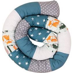 Ullenboom Cot Bumper Snake Forest Animals 13x300cm