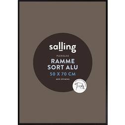 Salling Sort Med Plexiglas 50x70 cm Ramme