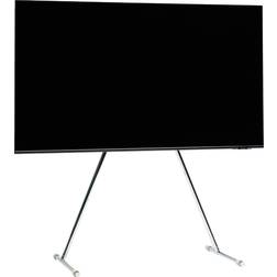 Pedestal Viva TV Stander Chrome H102 x B45 cm