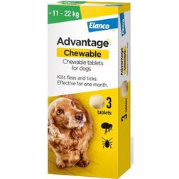 Advantage Dog Flea And Tick Treatment 11-22kg 3 Pack