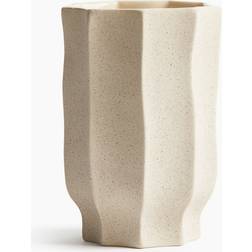 H&M I Stentøj Beige Vase