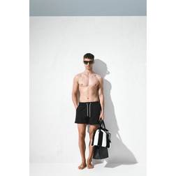 H&M Seersucker Swim Shorts - Black