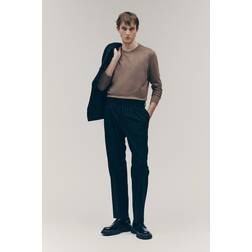 H&M Slim Fit Fine-knit Jumper - Beige