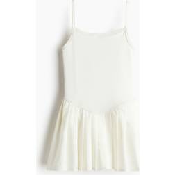 H&M Tennisklänning Med DryMove - Vit