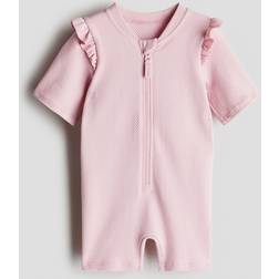 H&M Baby Badoverall UPF 50 - Ljusrosa