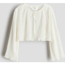 H&M Girls Crinkled Blouse - White