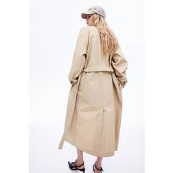 H&M Enkeltspent Trenchcoat I Twill - Beige