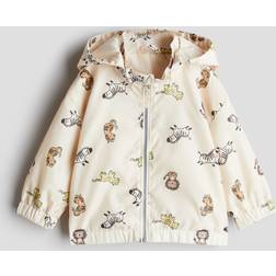 H&M Baby Jakke Med Tryk - Beige