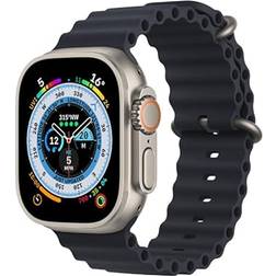 Apple Watch Ultra 2 GPS 49MM Titangehäuse mit Black Ocean Band