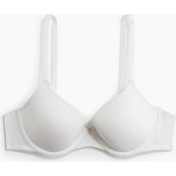 H&M Padded Underwired Jersey Bra - White