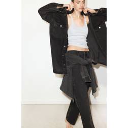 H&M Sort Straight Regular Jeans -