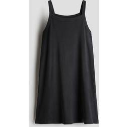 H&M Stropkjole I Bomuld - Grå