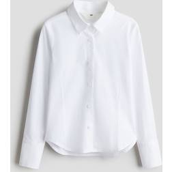 H&M Baumwollbluse - Weiß