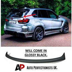 Auto Perfectionists UK Bmw X5 F15 X5M Gloss Black Rear Mid Wing Boot Spoiler Lip Body Kit 13-18