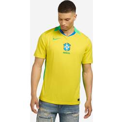 Nike Men's Brazil Stadium Home Soccer Replica Jersey Yellow S