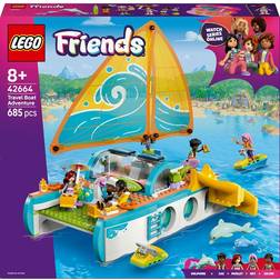 LEGO Friends Travel Boat Adventure Building Kit Role-Play Toy 42664