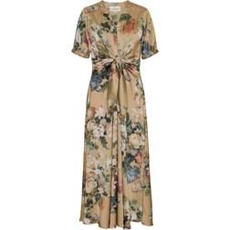 Karmamia Copenhagen Faye Dress - Taupe Bloom