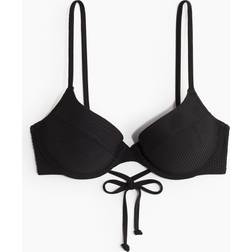 H&M Push-Up Bikini Top - Black