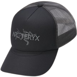 Arc'teryx Men's Bird Word Trucker Hat - Black/Cloud