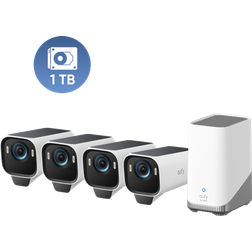 Eufy Cam S3 Pro 4-Cam Kit 1 TB Hard Drive