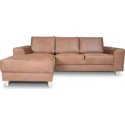Ebuy24 Nordic Med Chaiselong Venstrevendt Cognac Sofa