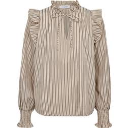 Co'Couture SiggaCC Stripe Blouse POWDER