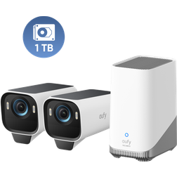 Eufy Cam S3 Pro 2-Cam Kit 1 TB Hard Drive