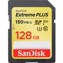 SanDisk extreme plus sdxc uhs-i card 128gb