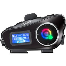 Tomtop Jms Q58 Max Wireless Motorcycle Intercom Headset - Noise Cancellation
