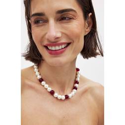 NA-KD Pearl Necklace - Smykker - Multicolor