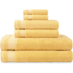 Martha Stewart Premium One Size Guest Towel Yellow (33x33cm)
