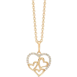 Støvring Design Necklace - Gold/Transparent