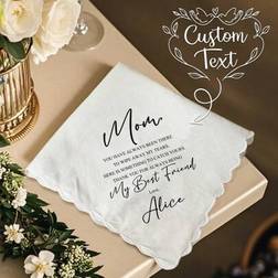 Shein Custom Text Wedding Handkerchief - Personalized
