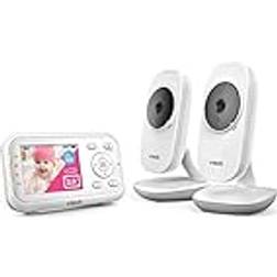 Vtech VM3250-2 Video Baby Monitor with 2 Cameras 300m