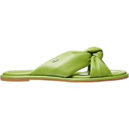 Michael Kors Elena Leather Slide Sandal