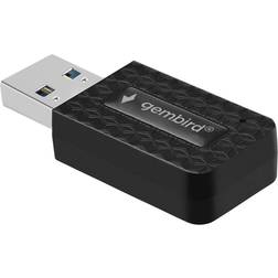 Gembird Trådlöst WiFi USB-nätverkskort med Dual Band 2.4GHz/5GHz 1300Mbps