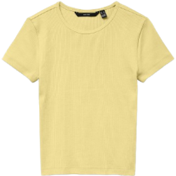 Vero Moda Chloe T-shirt - Yellow/Lemon Meringue