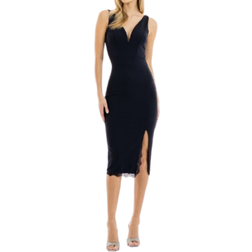 WalG Chantelle Midi Dress - Navy