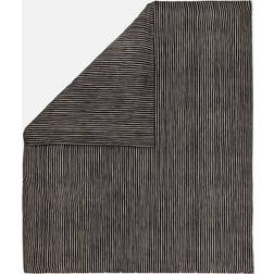 Marimekko Piccolo Black/Off-White Påslakan Svart, Beige (240x220cm)