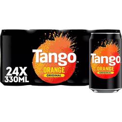 Tango Orange Original Soft Drink Cans 330ml Pack of 24 33cl