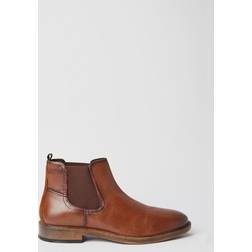 Burton Mens Smart Chelsea Boots - Brown