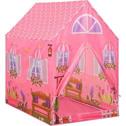 vidaXL Lektält För Barn Rosa 69 x 94 x 104 cm