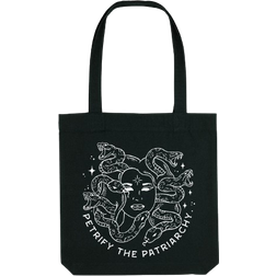 The Spark Company Petrify The Patriarchy Strong As Hell Tote Bag - Black