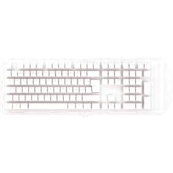Ducky White Double-Shot PBT Keycap Set