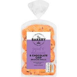 The Bakery at ASDA 8 Chocolate Chip Brioche Rolls 280g 8pcs
